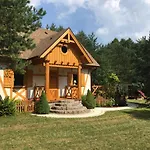 Deluxe Zdrojowa -willa Typu Alpejskiego W Borach Tucholskich-caloroczna Balia Z Jacuzzi-prywatny I Strumyk -duza Wiata Grillowa