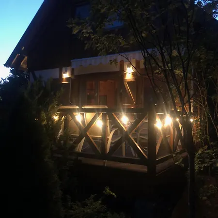 Willa Deluxe Zdrojowa -willa Typu Alpejskiego W Borach Tucholskich-całoroczna Balia Z Jacuzzi-prywatny I Strumyk -duża Wiata Grillowa Osowek