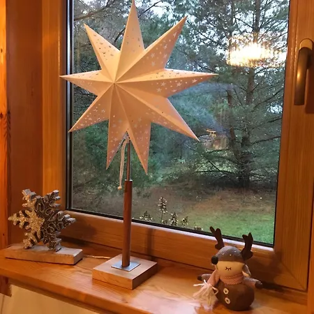 Deluxe Zdrojowa -willa Typu Alpejskiego W Borach Tucholskich-całoroczna Balia Z Jacuzzi-prywatny I Strumyk -duża Wiata Grillowa Willa