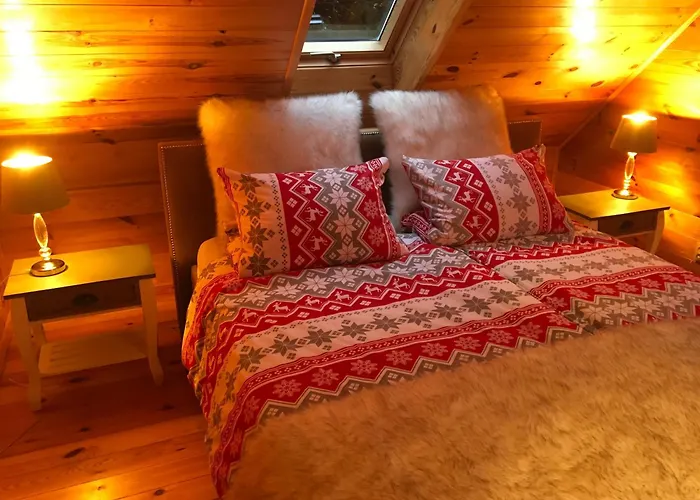 Deluxe Zdrojowa -willa Typu Alpejskiego W Borach Tucholskich-caloroczna Balia Z Jacuzzi-prywatny I Strumyk -duza Wiata Grillowa * Osowek