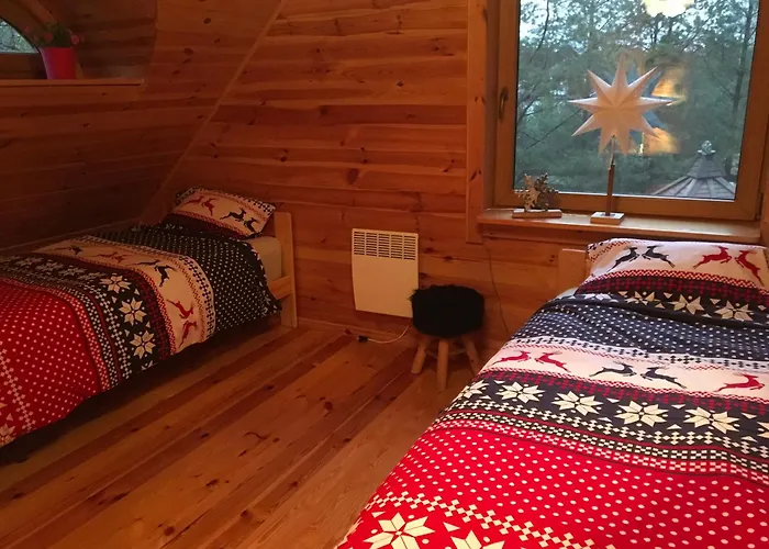 Deluxe Zdrojowa -willa Typu Alpejskiego W Borach Tucholskich-caloroczna Balia Z Jacuzzi-prywatny I Strumyk -duza Wiata Grillowa Βίλα Osowek